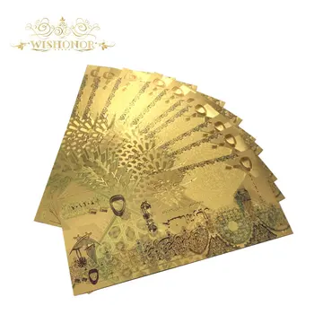 Karstā Pārdošanas Jauki, Katara Banknotes 500 Riyals Banknošu 24k Zeltu, Viltus Papīra Naudu, Lai Dāvanu