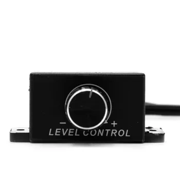 Karstā Universālo Auto Audio Pastiprinātājam Bass RCA Līmenī Tālvadības Skaļuma Kontroles Pogu LC-1