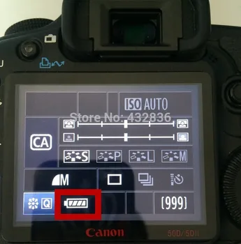 Karstā pārdošanas 1gb 2650mAh LP-E6 LP E6 LPE6 Kameru Baterijas Canon 5D Mark II III 7D 60D EOS 6D , canon piederumi