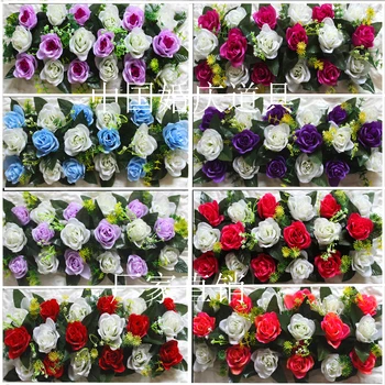 Karstā pārdošanas Mākslīgo Rožu Arka, Ceļu Ziedi Kāzu aksesuārus simulācijas zīda pušķi ziedi kāzu arkas, ziedu kāzu dekorēšana