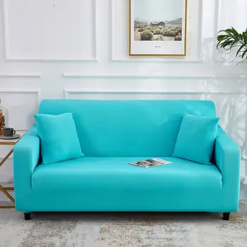 Karstā pārdošanas dzīvojamā istaba slinks sofa cover elastīga cieta krāsu, luminiscences krāsas, piens, zīda dīvāna spilvenu universālā pilnībā segtu dīvāns vanna