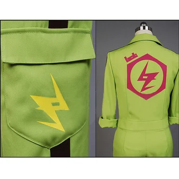 Kazuichi Souda Cosplay Kostīmi Pilns Komplekts, Apģērbs Super Danganronpa Cos (Dungriņi) Kombinezonus Sievietēm, Vīriešiem Jumpsuit Parūka Halloween