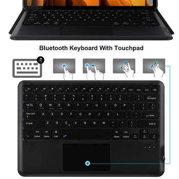 Keyboard Case for Samsung Galaxy Tab S7+ 12.4