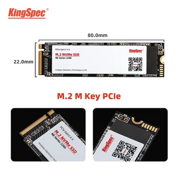 KingSpec M. 2 SSD PCIe 240GB 480gb 1 TB 2 TB SSD cieto Disku ssd m.2 NVMe pcie M2 2280 SSD Iekšējā Cietā Diska Uz DATORU MSI Notebook