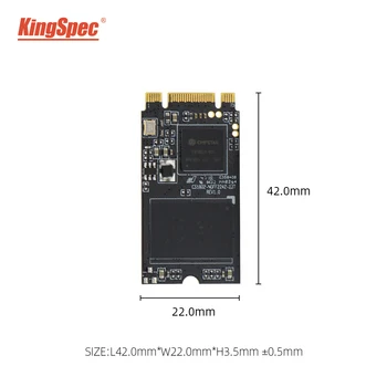 KingSpec m.2 2242 sata 2tb ssd 64gb, 128gb 2242mm SSD M2 NGFF 512 gb un 256 gb, 1 TB iekšējie ssd Klēpjdators, desktop PC