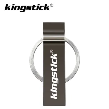 Kingstick jauni USB Flash Disks 128GB 256 GB Pen Drive 16GB 32GB Pen drive ūdensizturīgs sudraba u diska memoria cel usb stick BUSBKK39