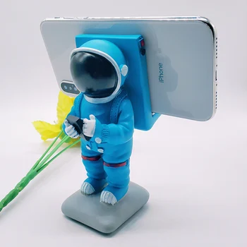 Klasiskās Astronauts Spaceman Mobilā Tālruņa Turētājs Stāvēt Smart Phones Turētāja Atbalsta Galda Dekori iPhone XiaoMi Huawei, Samsung