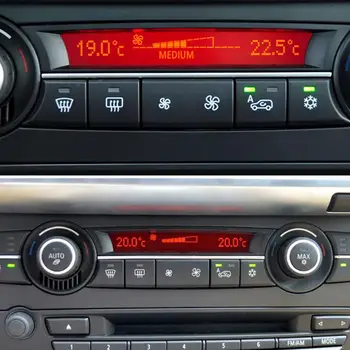 Klimata Kontroles Paneļa Pogu, Remonts Uzlīme Decal Komplekts piemērots BMW X5 E70 X6 E71 vēja Gaisa Apjomu, gaisa kondicionētājs, Ātruma pogas
