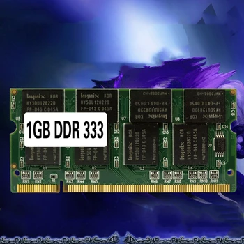 Klēpjdators Atmiņa operatīvā Atmiņa SO-DIMM PC2700 DDR 333 MHz 200PIN 1GB / DDR1 DDR333 PC 2700 200 PIN For Notebook RAM