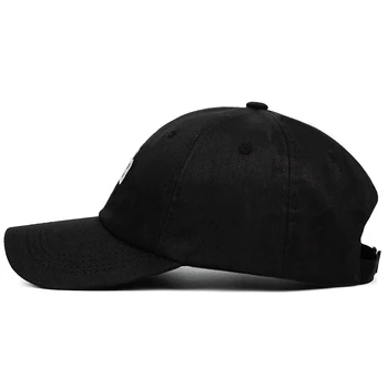 Kobe Bryant 24 kokvilnas tētis cepure melnā mamba basketbola izšuvumi beisbola cepure snapback unisex modes gadījuma saules cepures