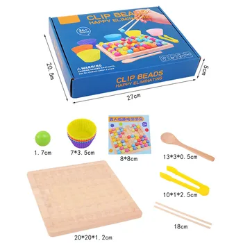 Koka Go Spēles Komplekts Punkti Krelles, galda Spēles, Rotaļlietas Varavīksnes Klipu Krelles Puzzle Bērnu Agrīnās Izglītības galda Spēles Izglītojošās Rotaļlietas
