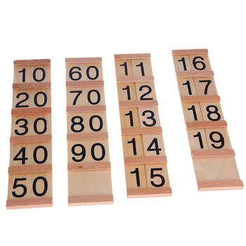 Koka Matemātikas Izlūkošanas Nūjas Skaitļi Bērniem Pirmsskolas Izglītības Rotaļlietas, Dāvanu Y4UD