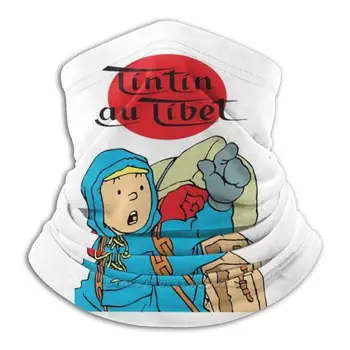 Komiksi Tintin Kakla Šalli Gaiter Siltākas Cepures Riteņbraukšana Maska Tintin Komiksi Sniega Cpt Kapteinis Pikšas Herge Francijas Multiplikācijas Filmu