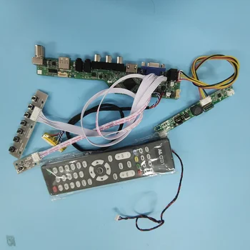 Komplekts M215HW01 VB VGA HDMI DIY CVBS Ekrāna Paneļa Kontrolieris valdes 1920X1080 LED LVDS 21.5
