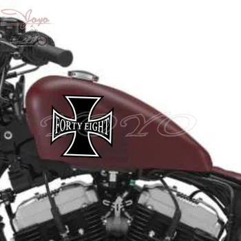 Krusta Decal Aptecētājs Uzlīmes Degvielas Tvertnes Vinila Uzlīmes Uzlīmes Uz Harley Sportster XL1200X 48