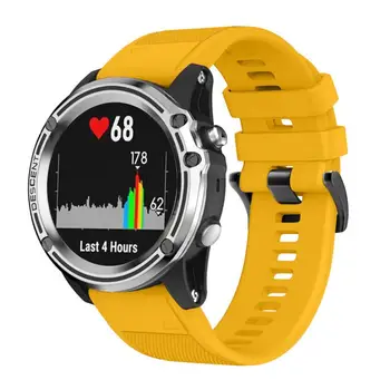 Krāsains 26mm Platums Āra Sporta Silikona Siksniņa Watchband Nomaiņa Bracelte Skatīties Garmin Fenix 3/3HR/5X/5X Plus