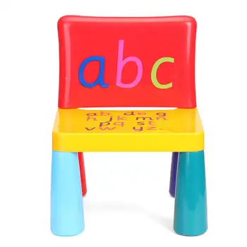 Krāsains Bērniem, Krēslu, Galdu Plastmasas Bērnu Rotaļu Studiju Galda Aktivitāte, Rakstot Studentu Mēbeles Locīšanas Bērnu Mēbeles Komplekti