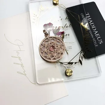 Kulons Rožu Krāsas Royal Lotos Amuletu,2019 Zīmolu Modes Rotaslietas Eiropā Bijoux 925 Sterling Sudraba Romantiska Dāvana Sievietei