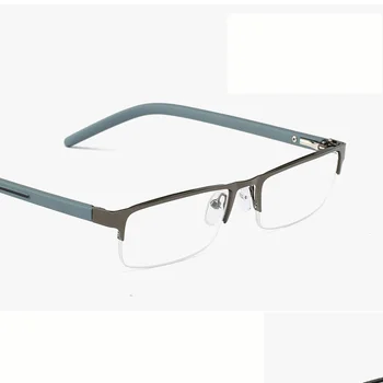 Kvadrātveida metāla lasīšanas brilles gafas hipermetropia presvicia hombre okulary recepta occhiali uz lettura redpower okuma