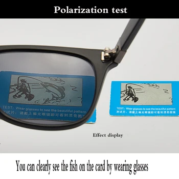 Kvadrātveida saulesbrilles vīriešiem braukšanas Modes brilles sievietēm pret ultravioleto braukšanas spogulis zvejas polarizatoru brilles braukšanai