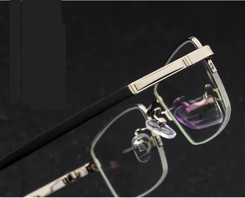 Kvalitātes Biznesa Briļļu Titāna Briļļu Rāmis Vīriešu Brilles Optiskās Recepšu Brilles vīriešu Briļļu Cilvēkam Brilles