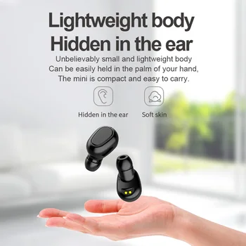 L22 TWS LED Bluetooth Austiņas Bezvadu Sporta Earbuds Bass Austiņas, Skaņas, Mūzikas Austiņas Huawei Xiaomi Iphone Viedtālruņiem