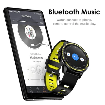 L8. Smart Skatīties Vīriešu Ūdensnecaurlaidīgs asinsspiediens, Sirdsdarbības Fitnesa Tracker Hronometrs Bluetooth Sporta SmartWatch Android, IOS