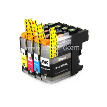 LC223 Saderīgs tintes kasetnes Brother DCP-J562DW/MFC-J480DW/MFC-J680DW/MFC-J880DW printeri lc225 lc227 ar čipu pilna tintes JAUNAS