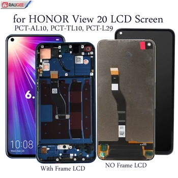LCD Ekrāns Godu Skatu 20 View20 PCT-L 29, AL10,TL10 LCD Displejs, Touch Screen Nomaiņa Pārbaudīta Tālruņa LCD Digitizer Montāža