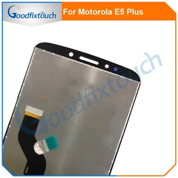 LCD Ekrāns Motorola E5 Plus LCD+Touch Screen Digitizer Montāža Touch Panelis MOTO E5Plus E5P Rezerves Daļas