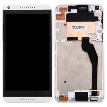 LCD Ekrāns un Digitizer Pilnu komplektu ar Rāmi HTC Desire 816G / 816H