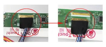 LCD LED TV HDMI, AV, USB VGA AUDIO vadītāja karti, kabeli Kontrolieris Valdes DIY Par LTN156AT27 15.6