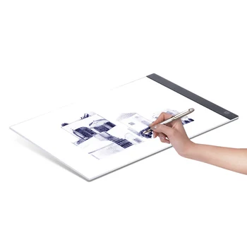 LED Graphic Tablet Rakstot Glezniecība, Gaismas Kastes Meklēšanu Valdes Kopēt Spilventiņi Digitālās Zīmēšanas Tablete Artcraft A4 Kopiju Tabula LED Valde