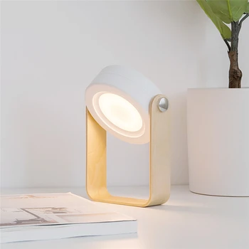 LED Gultas Galda Lampas Touch Lampas, Nakts Gaismu Uzlādējams Silti Balta Gaismas RGB Krāsu Guļamistabas, Dzīvojamā Istaba Pārnēsājamas Laternas