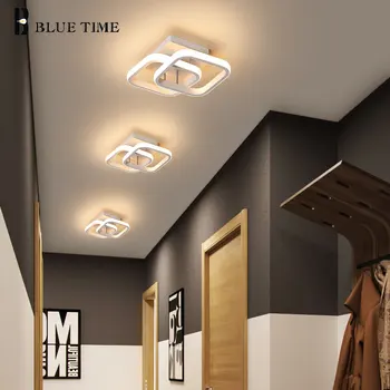 LED Modernās Griestu lampas, Lai Guļamistaba, Dzīvojamā Istaba, Ēdamistaba Black&White Gatavo Koridora Gaismas Balkons Apgaismojums Griestu Lampas