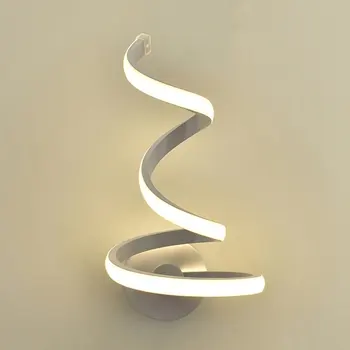 LED Sienas Lampas Ziemeļvalstīm Guļamistabas Sienas lampas AC 85-265V Dzīvojamās Istabas Sienas Apgaismojums Iekštelpu Silti Balta Lampas/Auksti Balta Gaisma