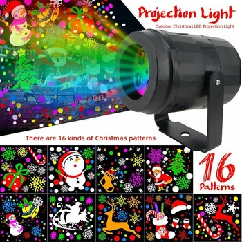 LED Ziemassvētku Projektoru Gaismas Āra Iekštelpu Xmas Party Skatuves Gaismas LED Sniegpārslas Projekcijas Lāzera Lampas Brīvdienu Īpašas Lampas