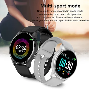LIGE Smart Watch Sievietēm asinsspiediens, Sirds ritma Monitors Fitnesa tracker Sporta Smart Joslā Modinātājs atgādinājums Smart aproce