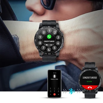 LIGE Tālrunis Smart Skatīties Vīrieši Bluetooth Zvanu Ūdensizturīgs Sports Fitness Watch Veselības Dienesta Laika spēlēt mūzikas smartwatch Sievietēm