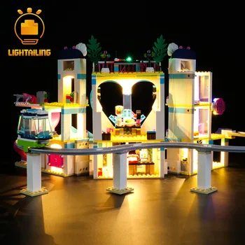 LIGHTAILING LED Light Komplekts 41347 Draugiem Heartlake Pilsētas Kūrorta Rotaļlietas, Celtniecības Bloki Apgaismojuma Komplekts Saderīgs Ar 01068