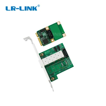 LREC2204PF-VM mini pci-e lan karte intel I210 1000Mbps fiber optisko ethernet tīkla adapteris