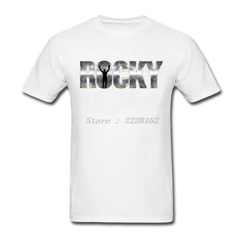 Labas Rocky Balboa T Krekli Vīriešu Tops Hipster Geek Iespiesti Tee Kreklu Īstermiņa piedurknēm Apģērbu Plus Lieluma Vasaras Kokvilnas Apaļu Kakla