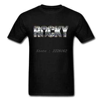 Labas Rocky Balboa T Krekli Vīriešu Tops Hipster Geek Iespiesti Tee Kreklu Īstermiņa piedurknēm Apģērbu Plus Lieluma Vasaras Kokvilnas Apaļu Kakla