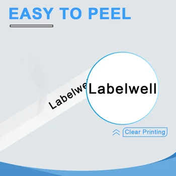Labelwell 12mm 6 krāsas SS12KW LC-4WBN Savietojams ar Epson etiķešu Printeri LW-300 LW LW 400-600P SR530C marķējuma Lentes ST12KW SC12RW