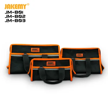 Labs instruments, somas JM-B02 izmērs 36*16*21cm roku rīku komplekts profesionāls Elektriķis aparatūras soma