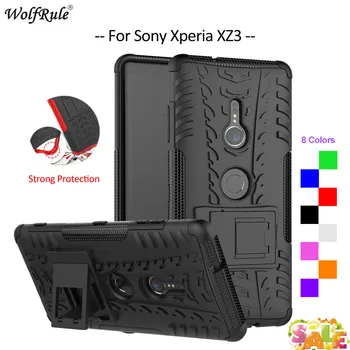 Lai Segtu Sony Xperia XZ3 Gadījumā, TPU & PC Turētājs Bruņas Bufera Korpusi Telefonu Gadījumā Sony Xperia XZ3 Segtu Būtiska Sony XZ3 6