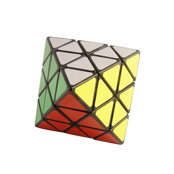 Lanlan Octahedron Magic Cube Mīklas Melnā Un Baltā Apguves un Izglītības Cubo magico Rotaļlietas