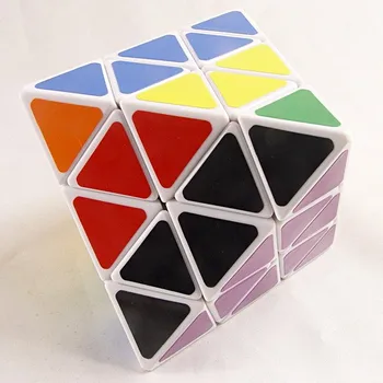 Lanlan Octahedron Magic Cube Mīklas Melnā Un Baltā Apguves un Izglītības Cubo magico Rotaļlietas