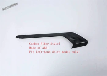 Lapetus ABS Centra Kontroles Instruments, Apdares Lentes Rāmja Vāks Piederumi, Melns, piemērots BMW X3 G01 2018. - 2021. gadam