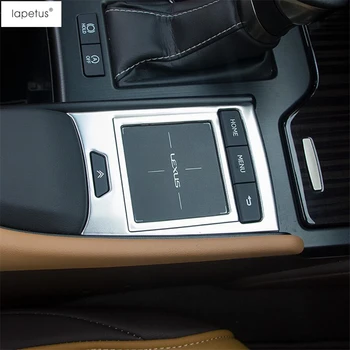 Lapetus Piederumi der Lexus ES 2018. - 2021. gadam Automašīnas Centrālo Kontroli Peles Panelis Molding Vāciņu Komplektu, Melns, 1 Gab. / Nerūsējošā Tērauda